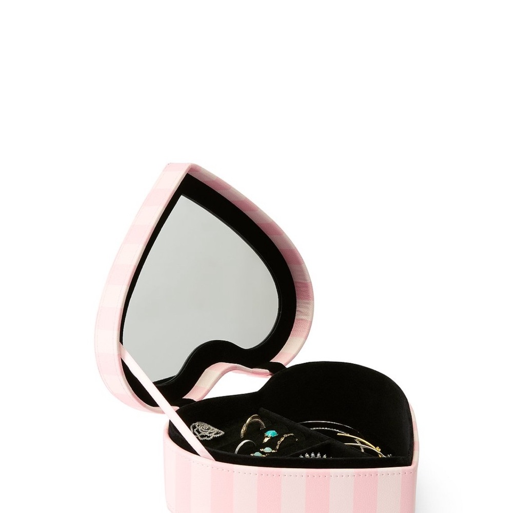 Victoria's Secret Pink and White Heart Bag - Picture 3 of 6